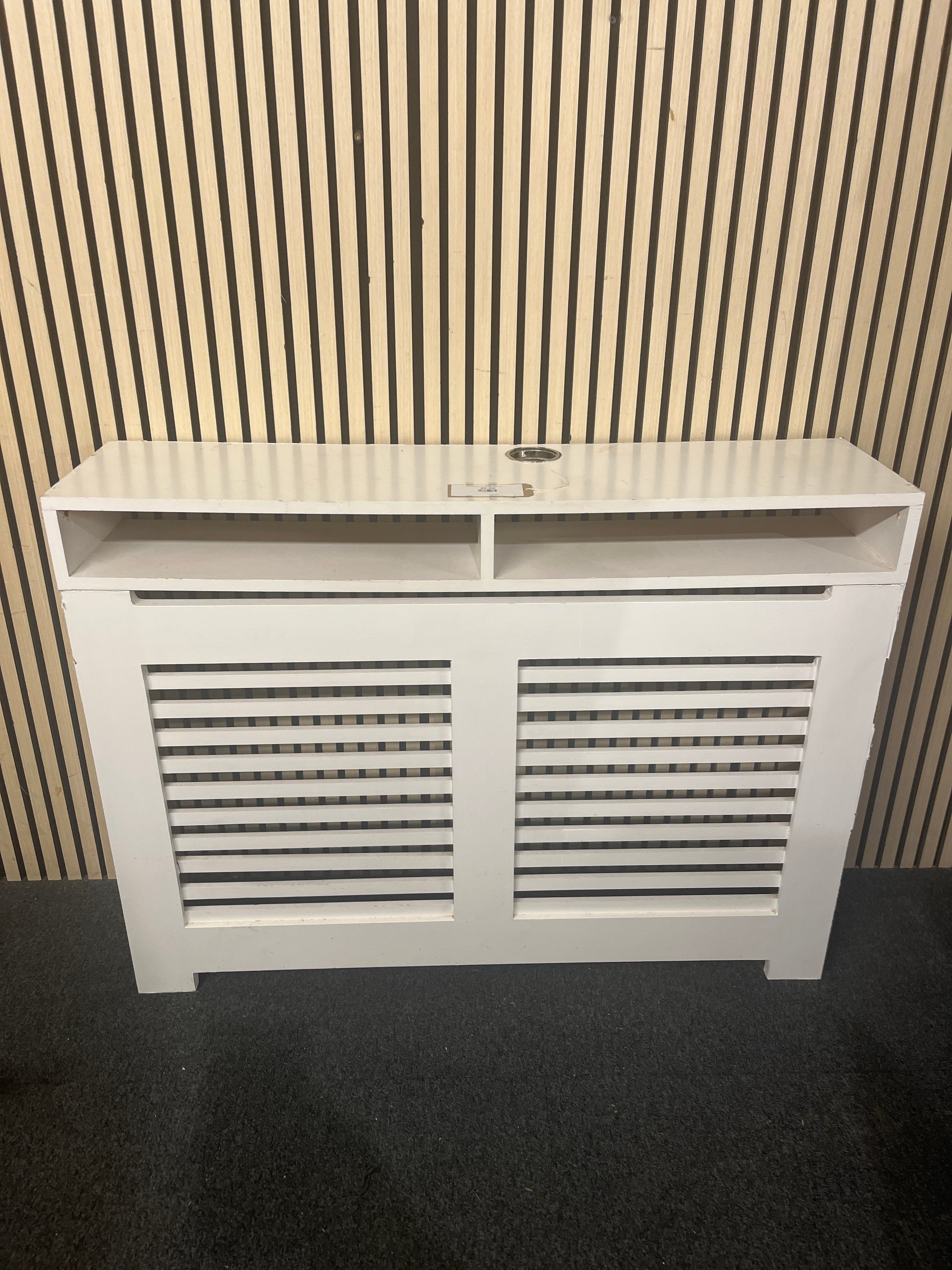 White painted radiator cover 2226