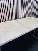 New 1200x600 kendal light oak study desk