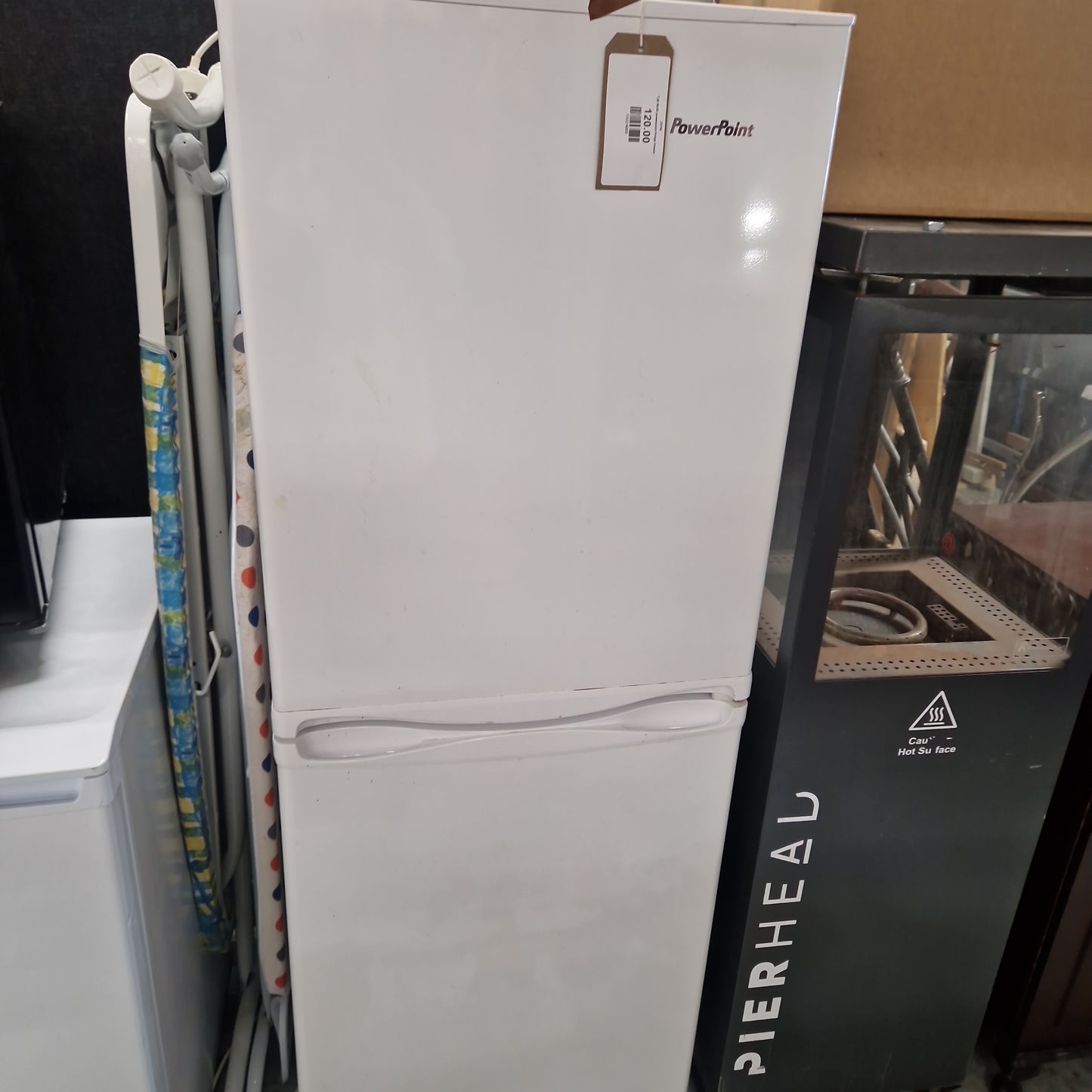 Tall 50/50 powerpoint fridge freezer