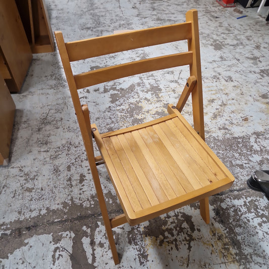 Folding chair - solid wood