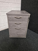 2 or 3 drawer wooden mobile pedestal
