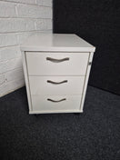 2 or 3 drawer wooden mobile pedestal