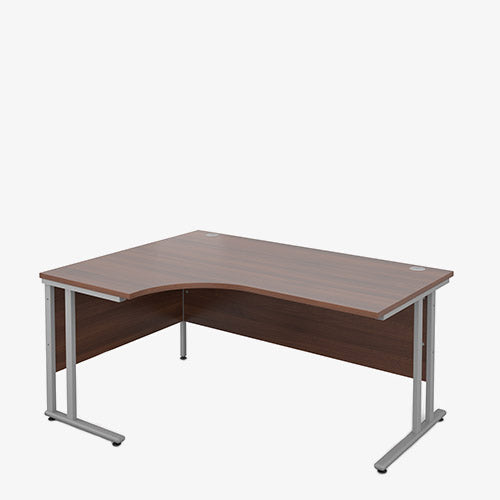 Left hand radial desk 1612 (1600mm x 1200mm)