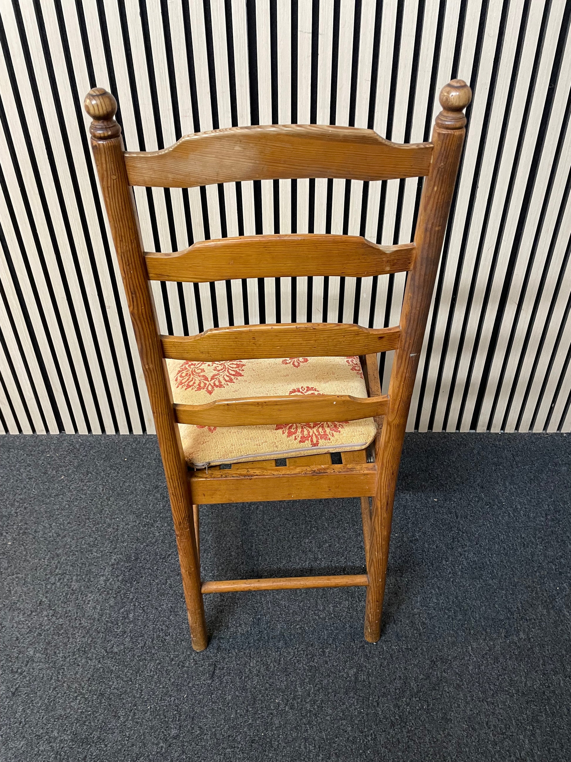 Retro pine dining chair 1126