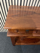 Mahogany 3 drawer bedside locker matching (SET OF 2) 44780