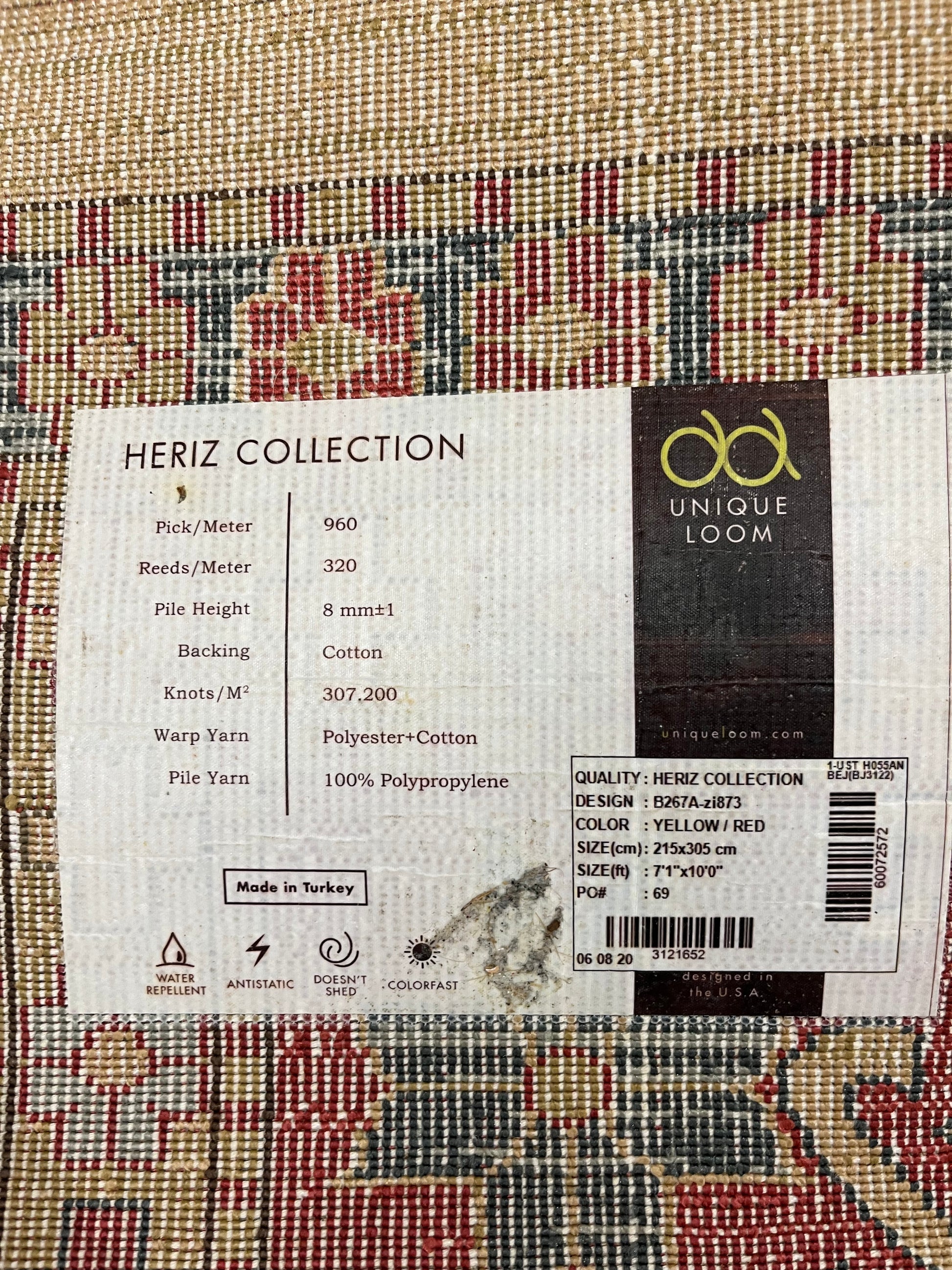 Large pattern rug (215 x 305 cm) 1126