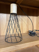 Reno ceiling light black medium 4224