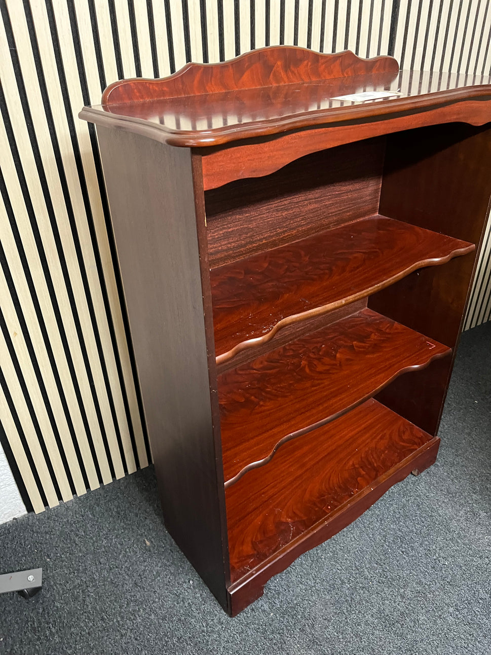 Rossmore tired solid wood Mahogony bookcase 2425