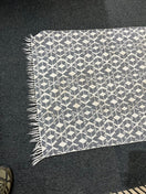 Meadows and Bryne small grey and cream rug 3126