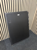 Large silver framed mirror 3126