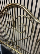 3ft brass headboard 3126