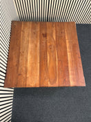 Solid hardwood square coffee table (H 46 x W 100 x D 100 cm) 3126