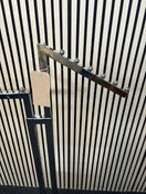 Chrome tall tiered coat stand 2226