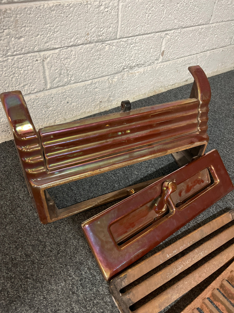 Retro fire grate and grill 1225