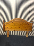 4ft 6 Pine headboard 44188