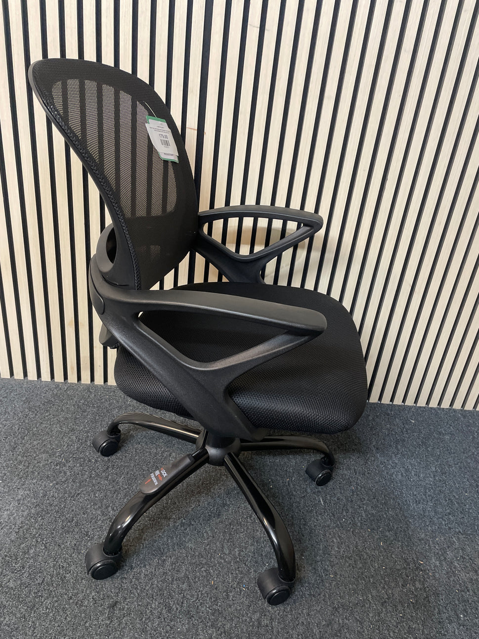 Tyler Mesh Back Operator Chair Black Mesh Frame