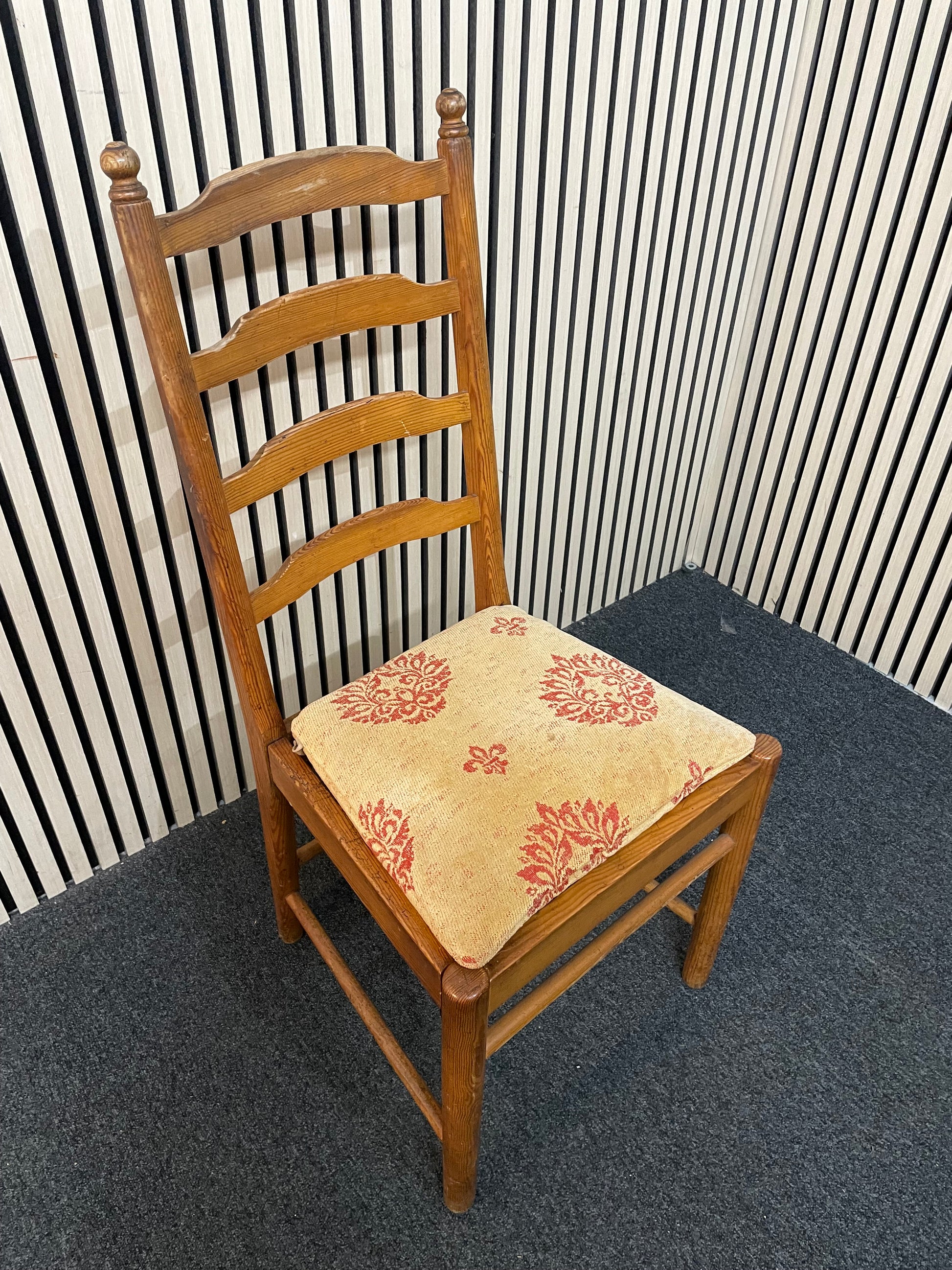 Retro pine dining chair 1126