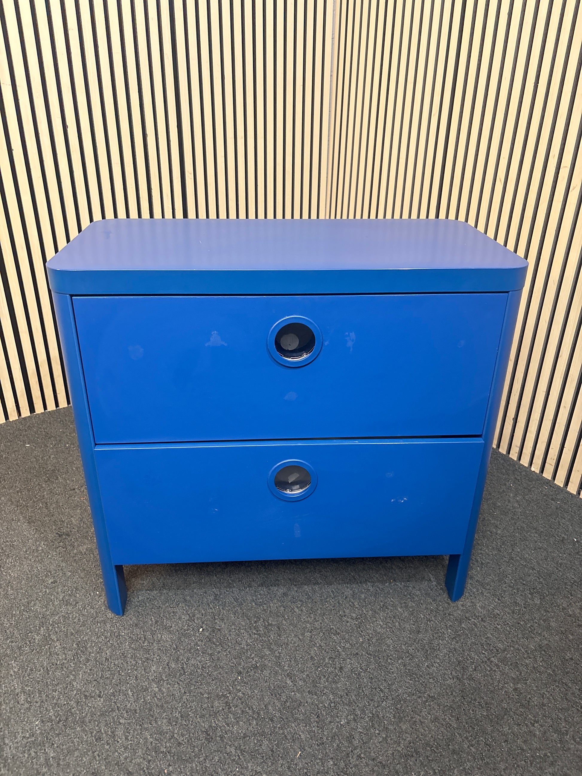 Kids Blue Laminate Chest of Drawer 43779