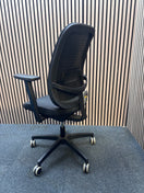 Black Fabric Equity Task Chair