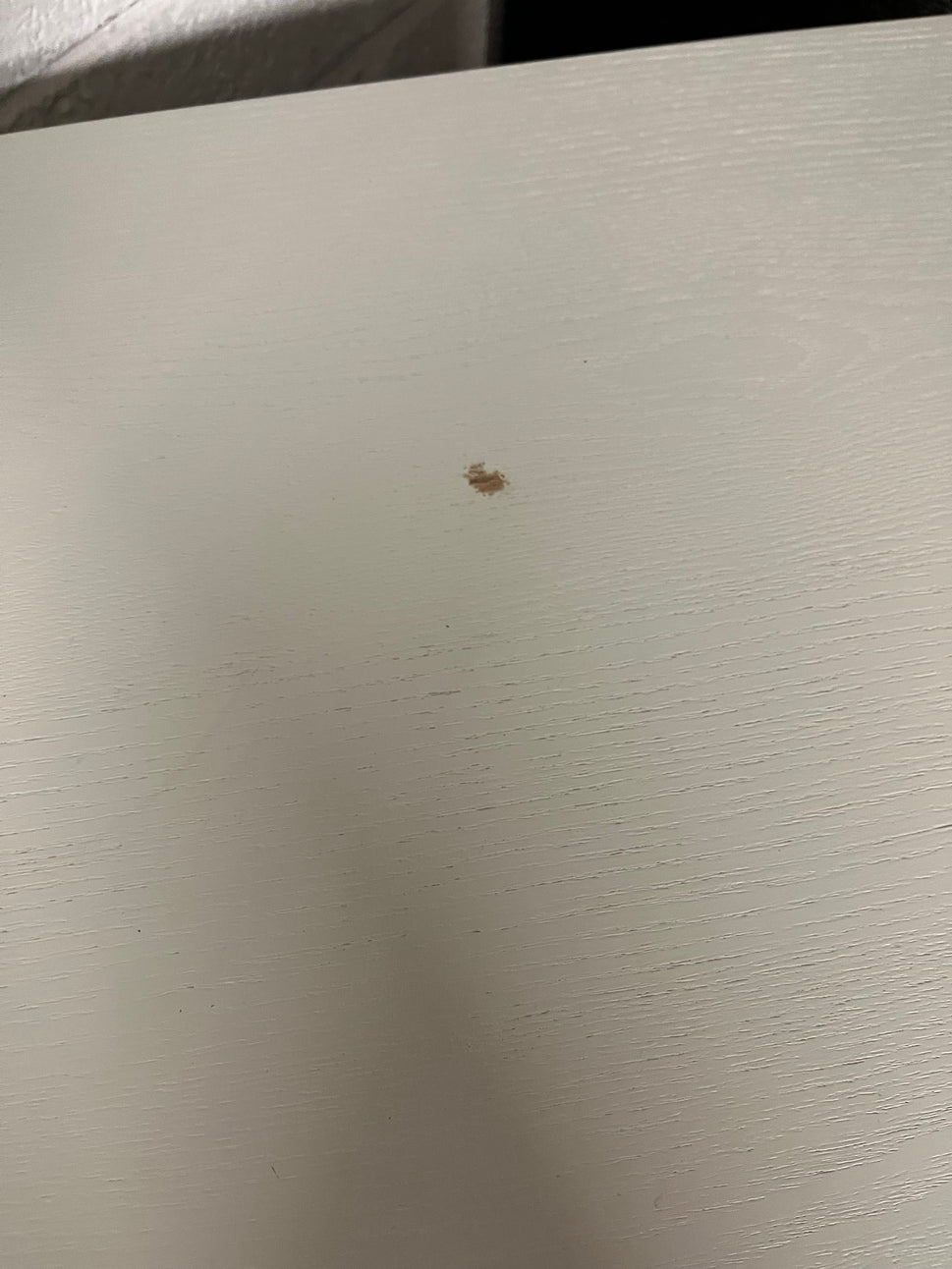 Grey painted solid oak 2 door storage unit with brass handles (H 1000 x W 650 x D 450 mm) 1225