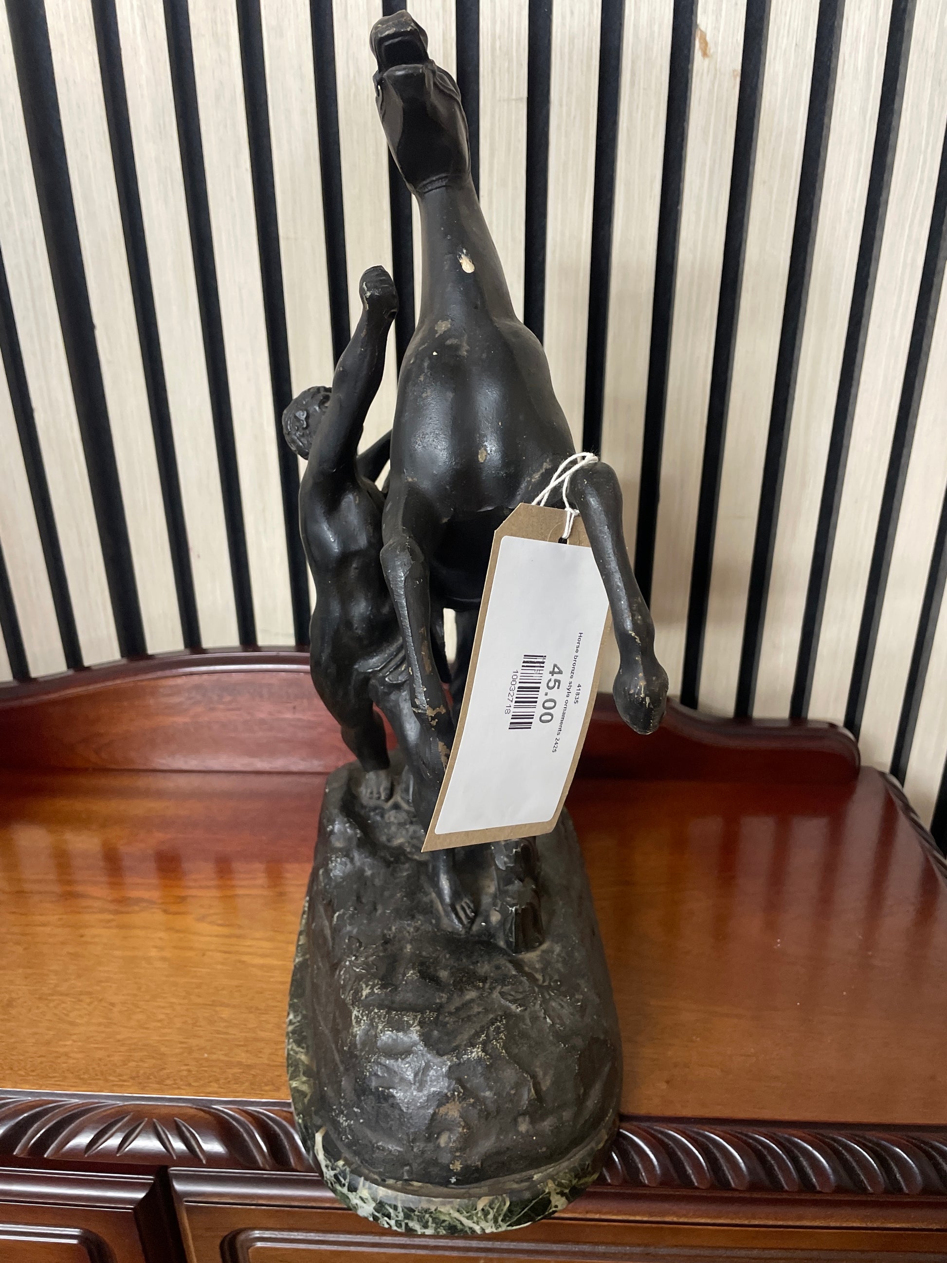 Horse bronze style ornaments 2425