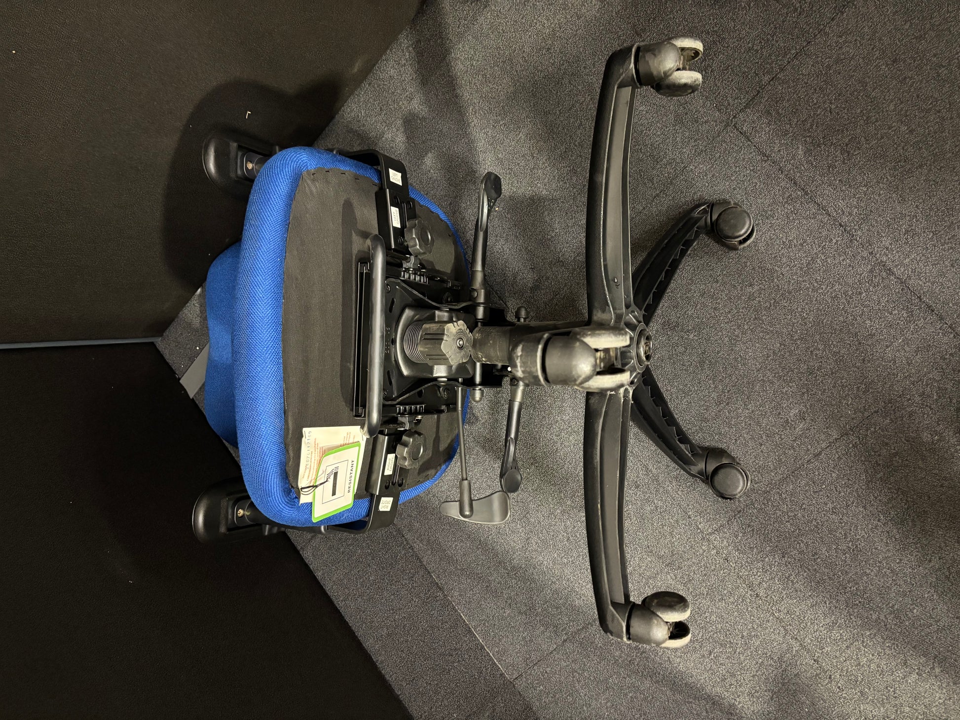 Cornwall multi functional operator chair - blue price inc vat