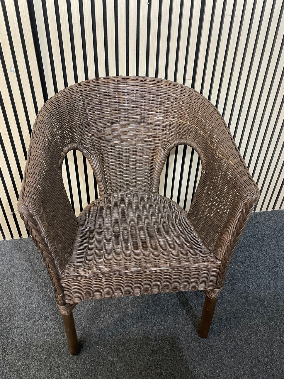 black rattan chair 4225