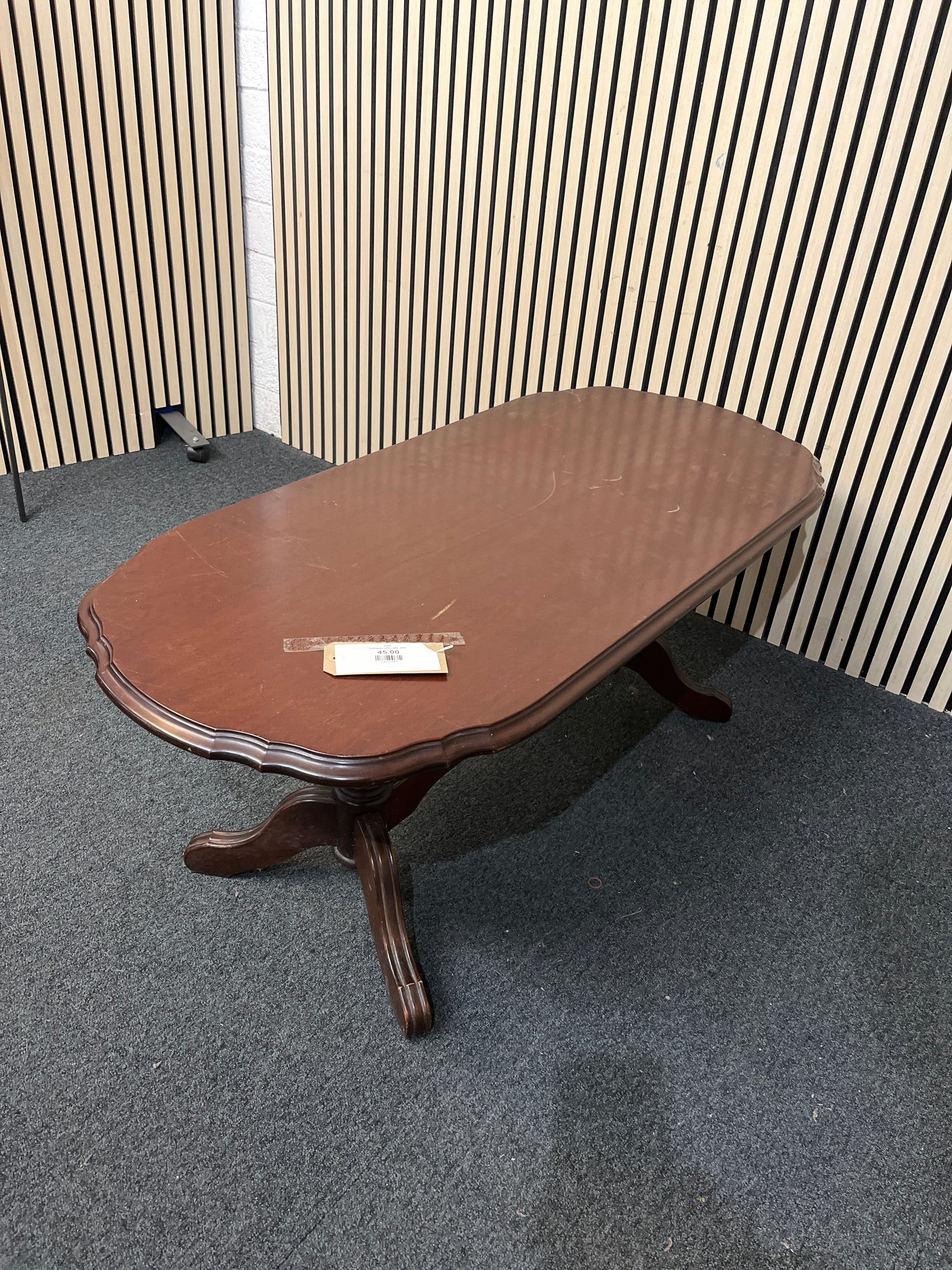 mahogany coffee table 2425