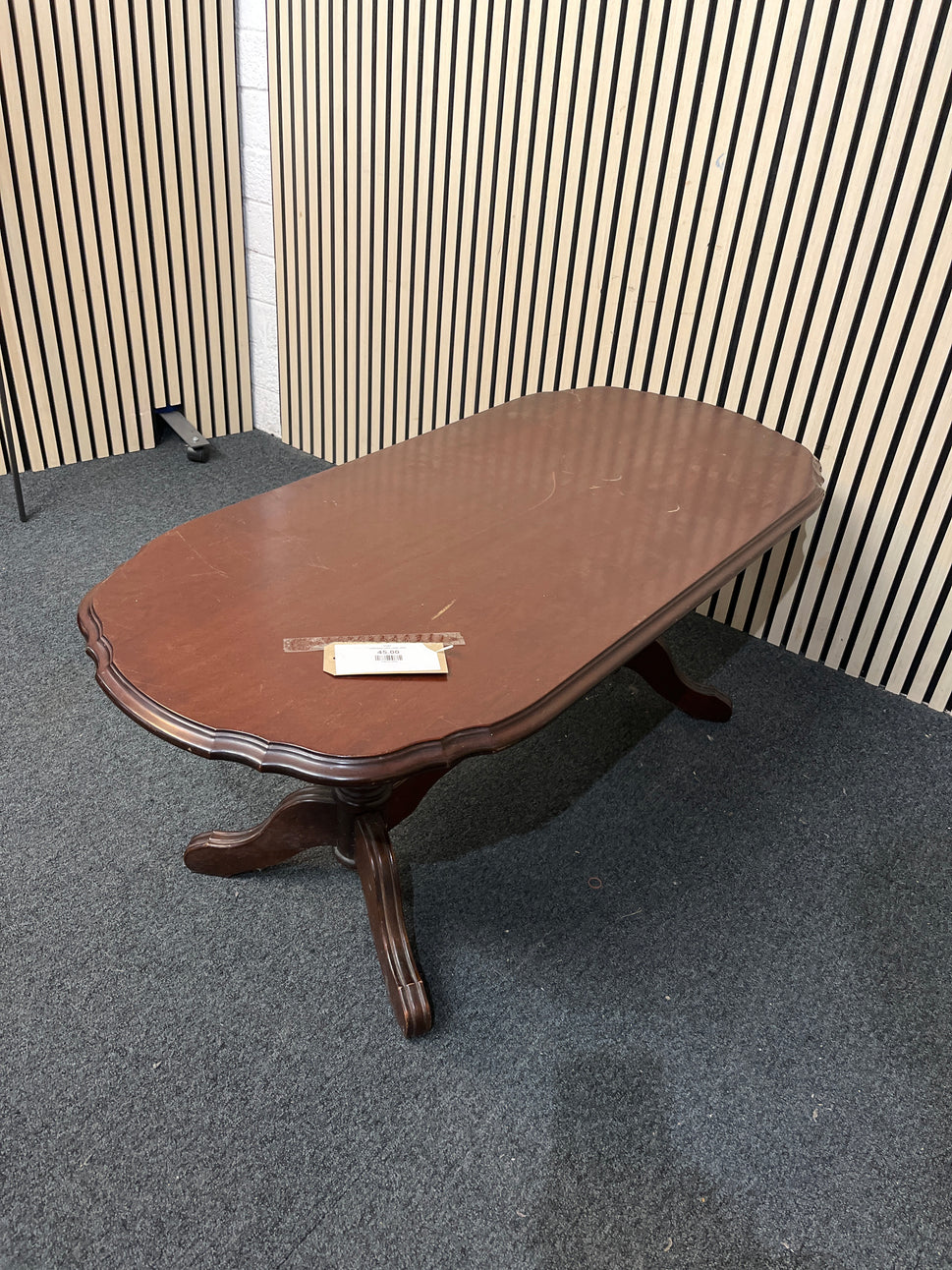 mahogany coffee table 2425