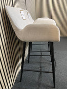 white corduroy fabric high stool (SET OF 2) 44600