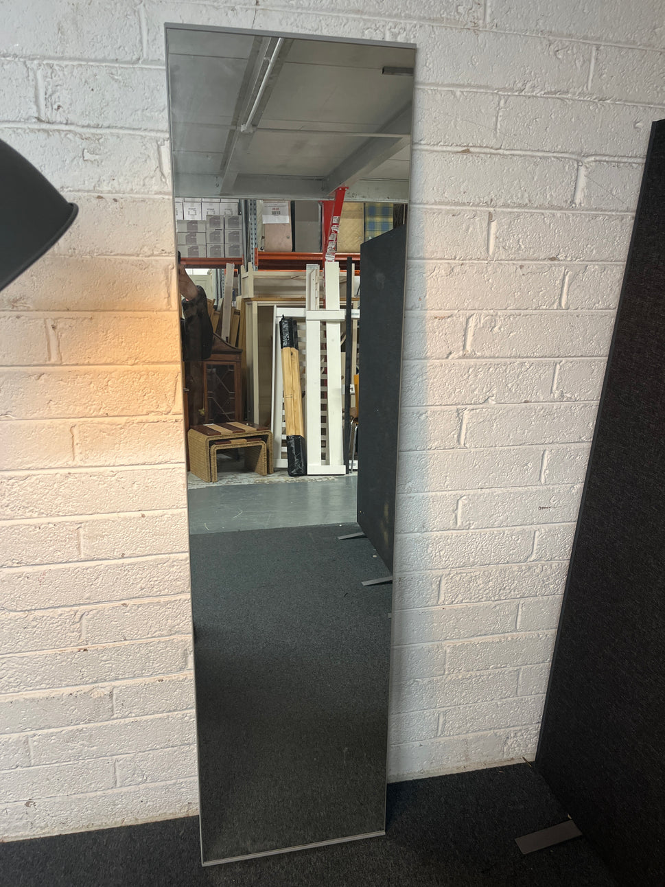 Tall landscape frameless mirror (H 195 x W 50 cm) 3225