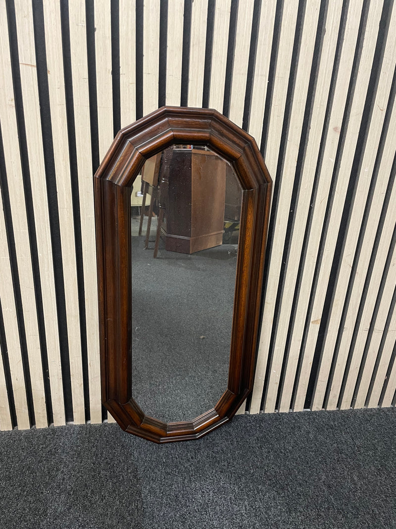 Small mahogany mirror 44686