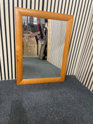 Pine square mirror 44626
