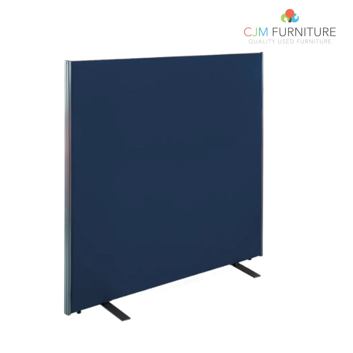 Floor standing fabric screen - Various finishes (1600mm Wide x 1800mm High)