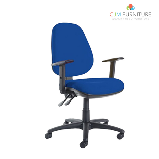 Jota 3 lever swivel chair with HA Back and arms   12/04/21