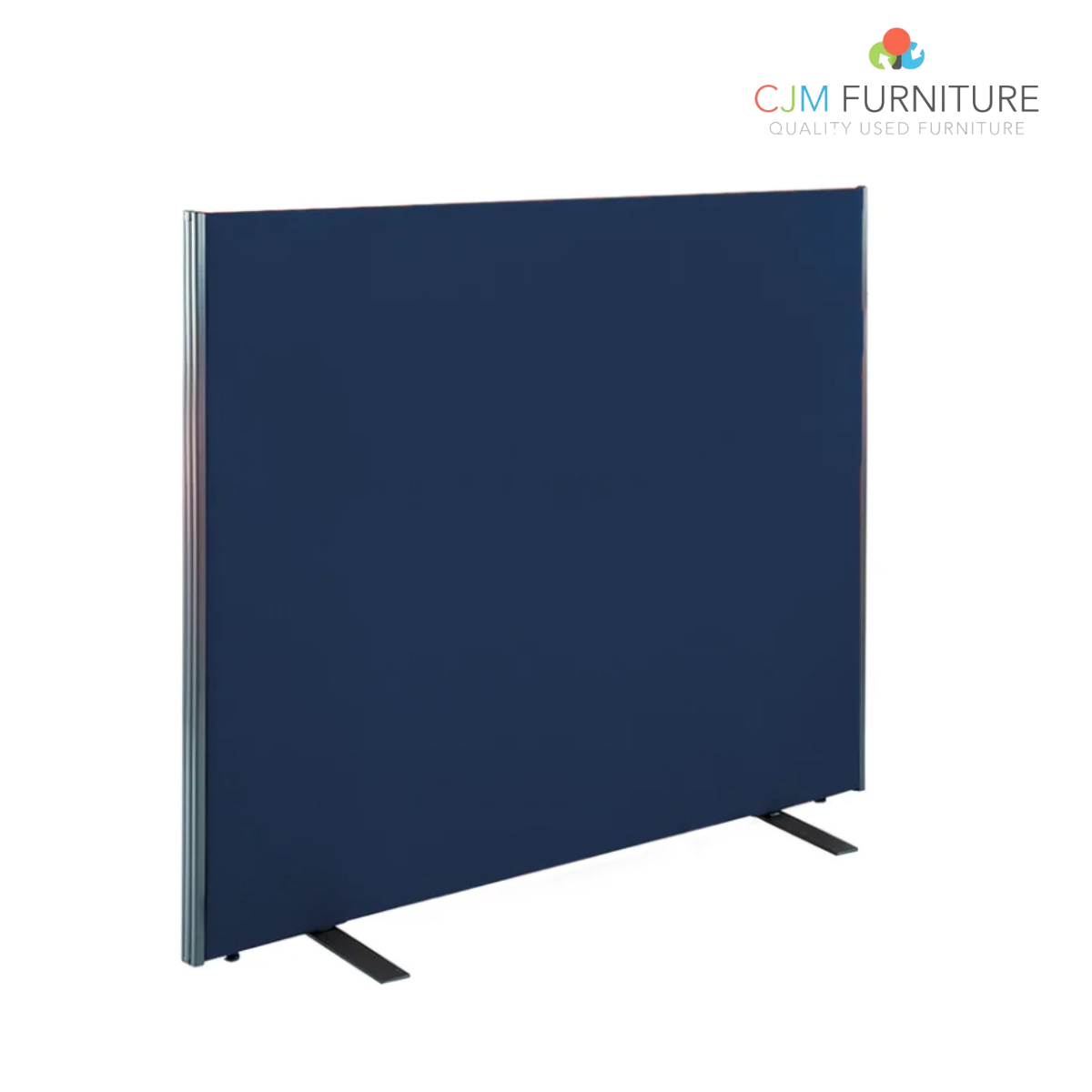 Floor standing fabric screen - Various finishes (1600mm Wide x 1500mm High)