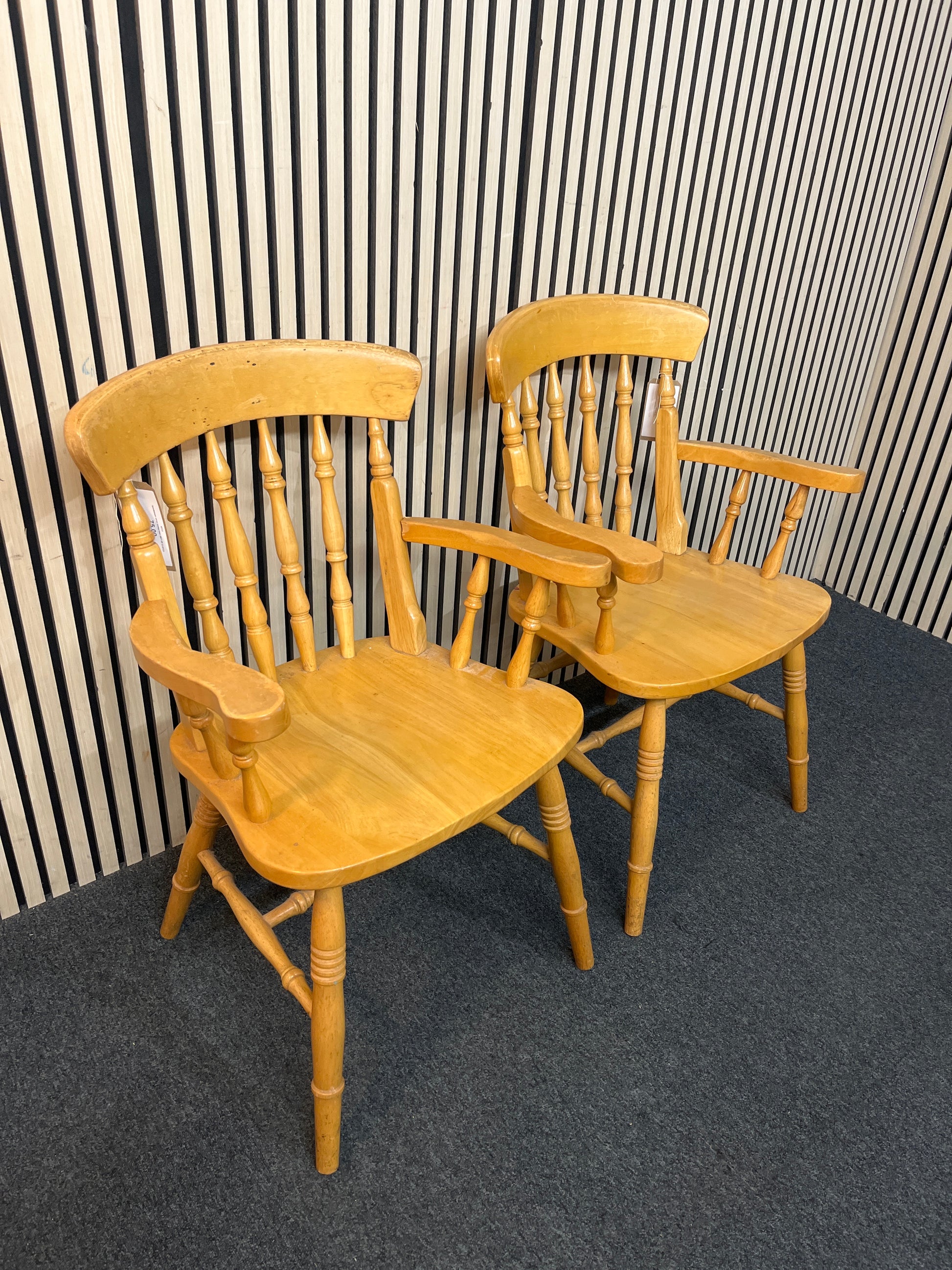 Spindleback carver dining chair (SET OF 2) 43723