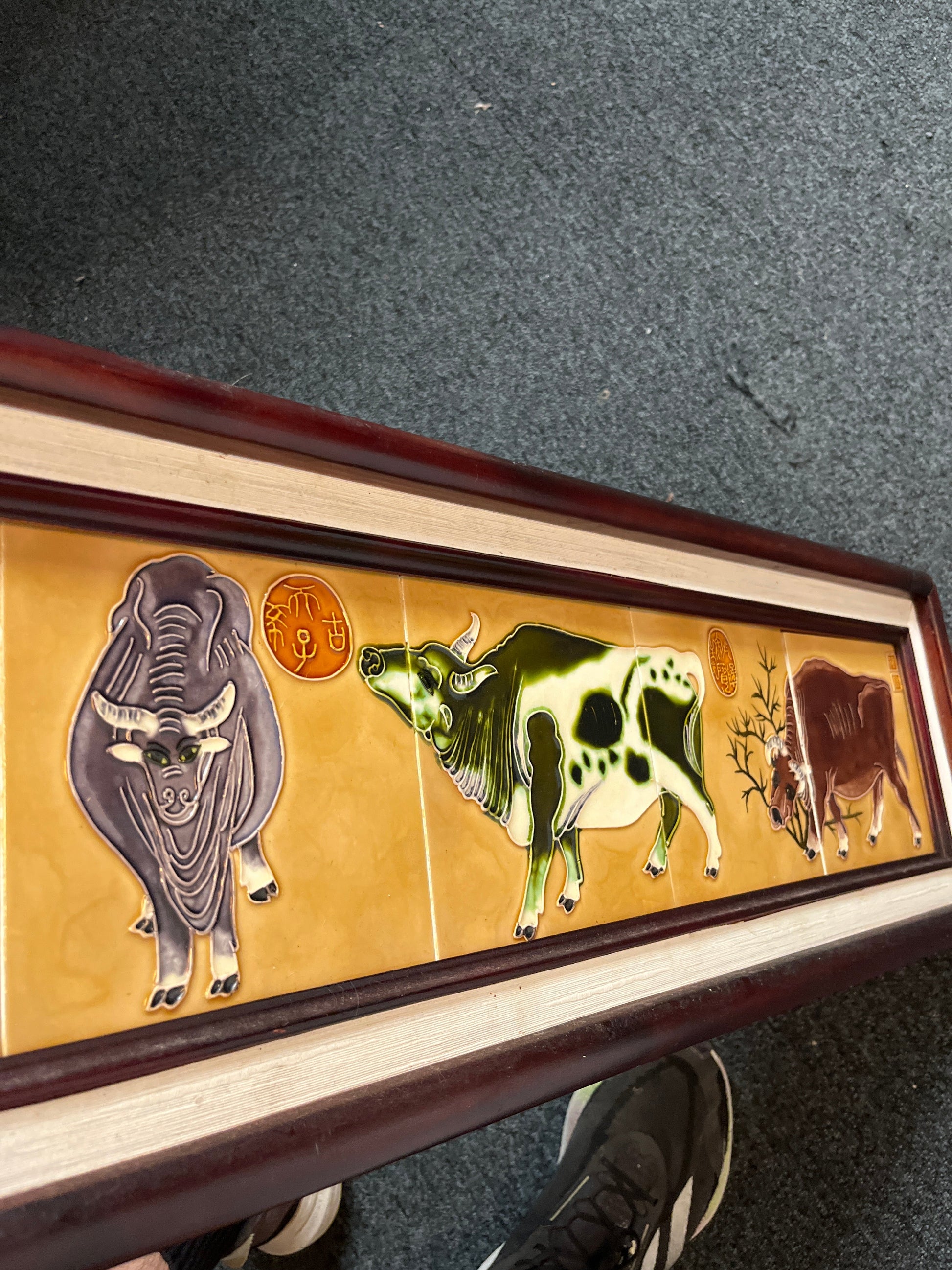 asian ox ceramix illustration 2225