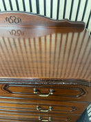 Mahogany 4+2 drawer chest of drawers (H 112 x W 88 x D 40 cm) 44685