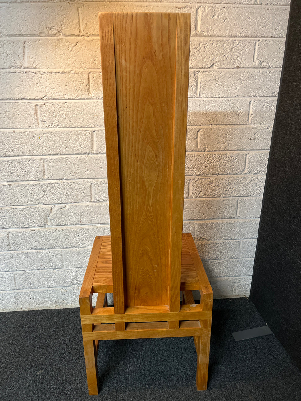 Solid oak and walnut dining chairs, made by Fergal McCarthy, Midleton. 3225