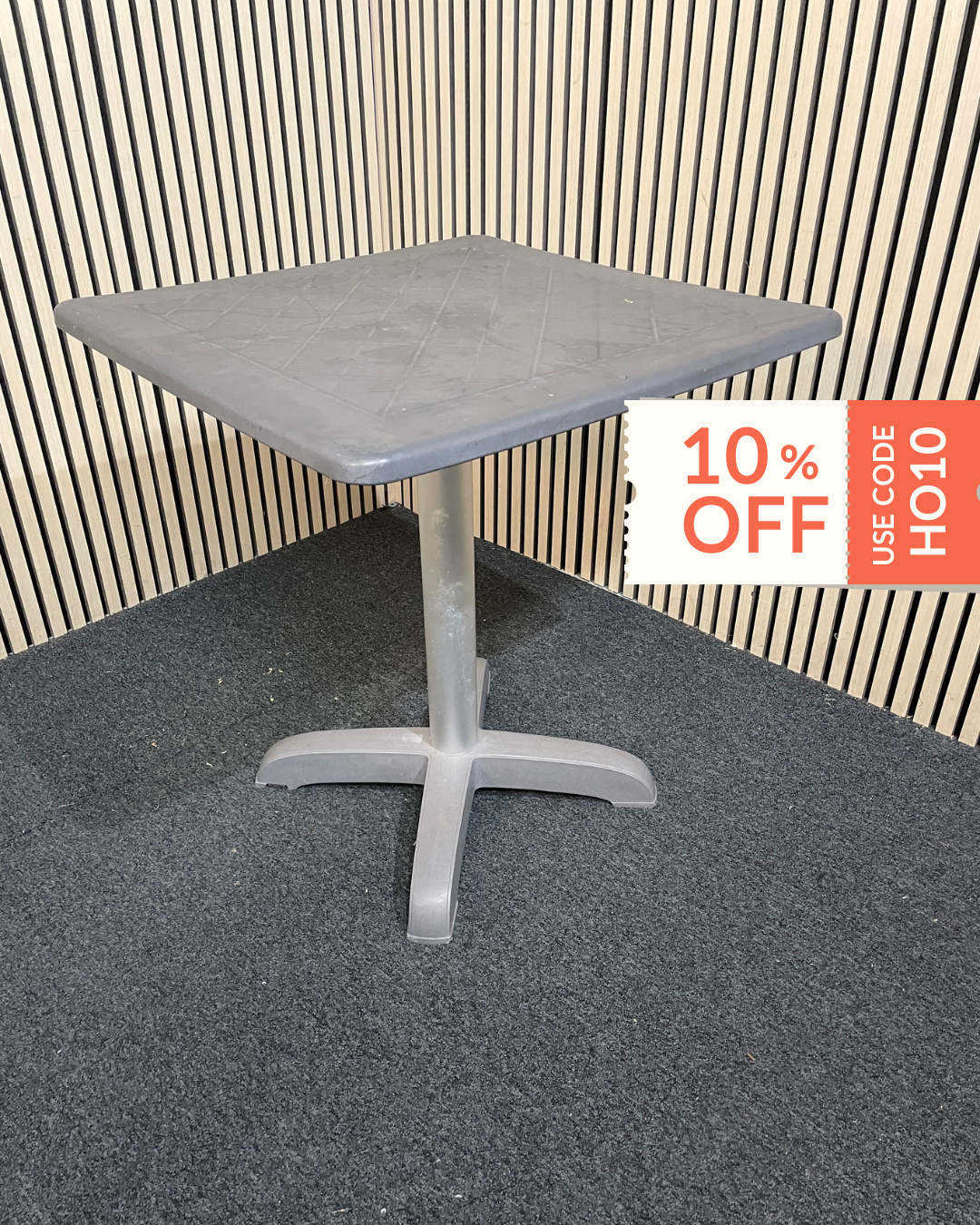 Square Outdoor tables 70cm x 70cm x 75 cm high 1126