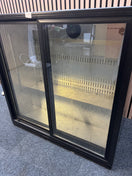 Metalfrio low commercial drinks fridge (H 88 x W 89 x D 50 cm)