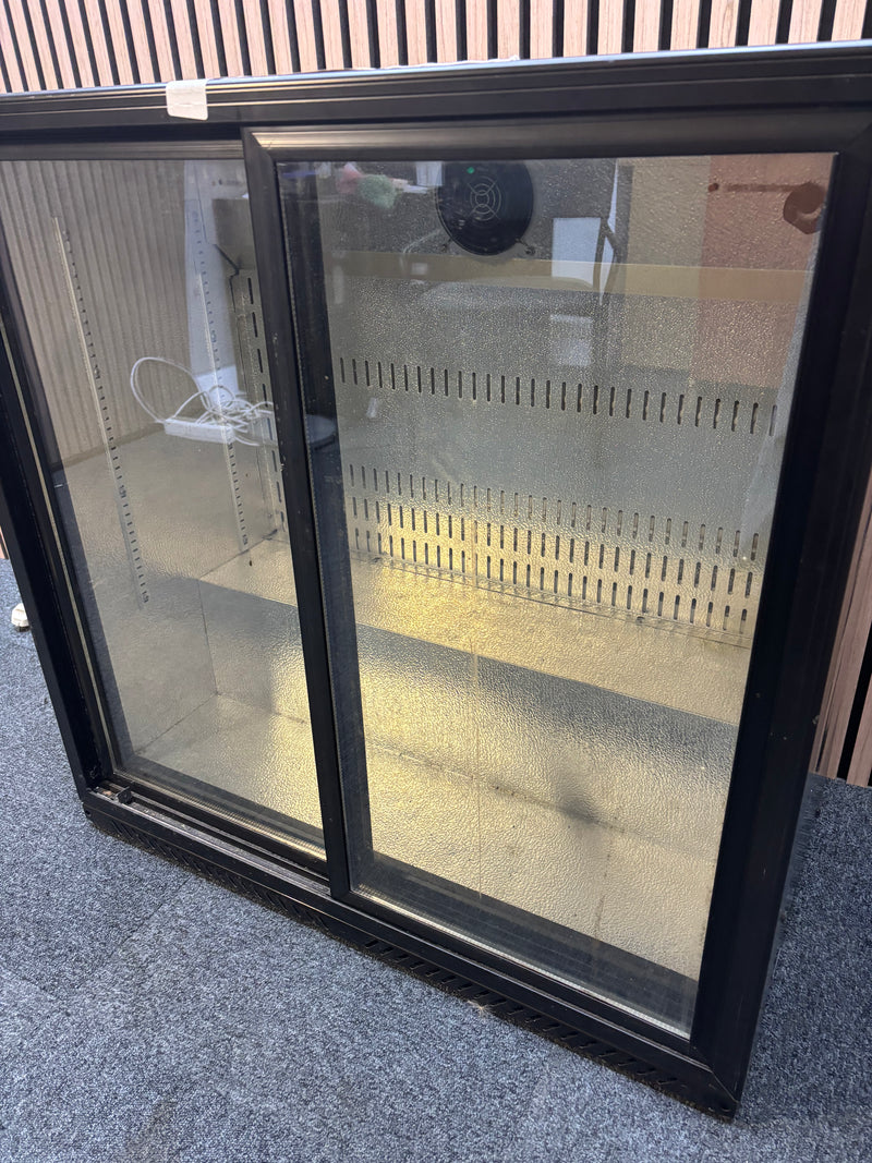 Metalfrio low commercial drinks fridge (H 88 x W 89 x D 50 cm)