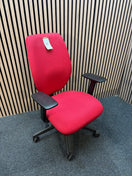 Red fabric swivel with HA arms 2425