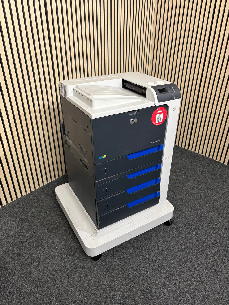 White HP Colour LaserJet CP4525 Printer