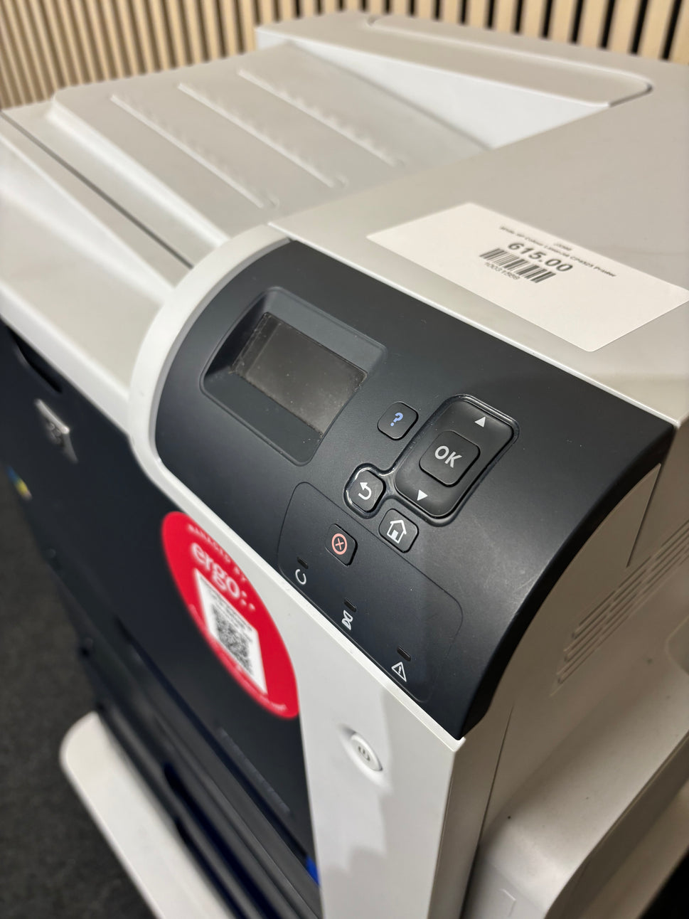 White HP Colour LaserJet CP4525 Printer