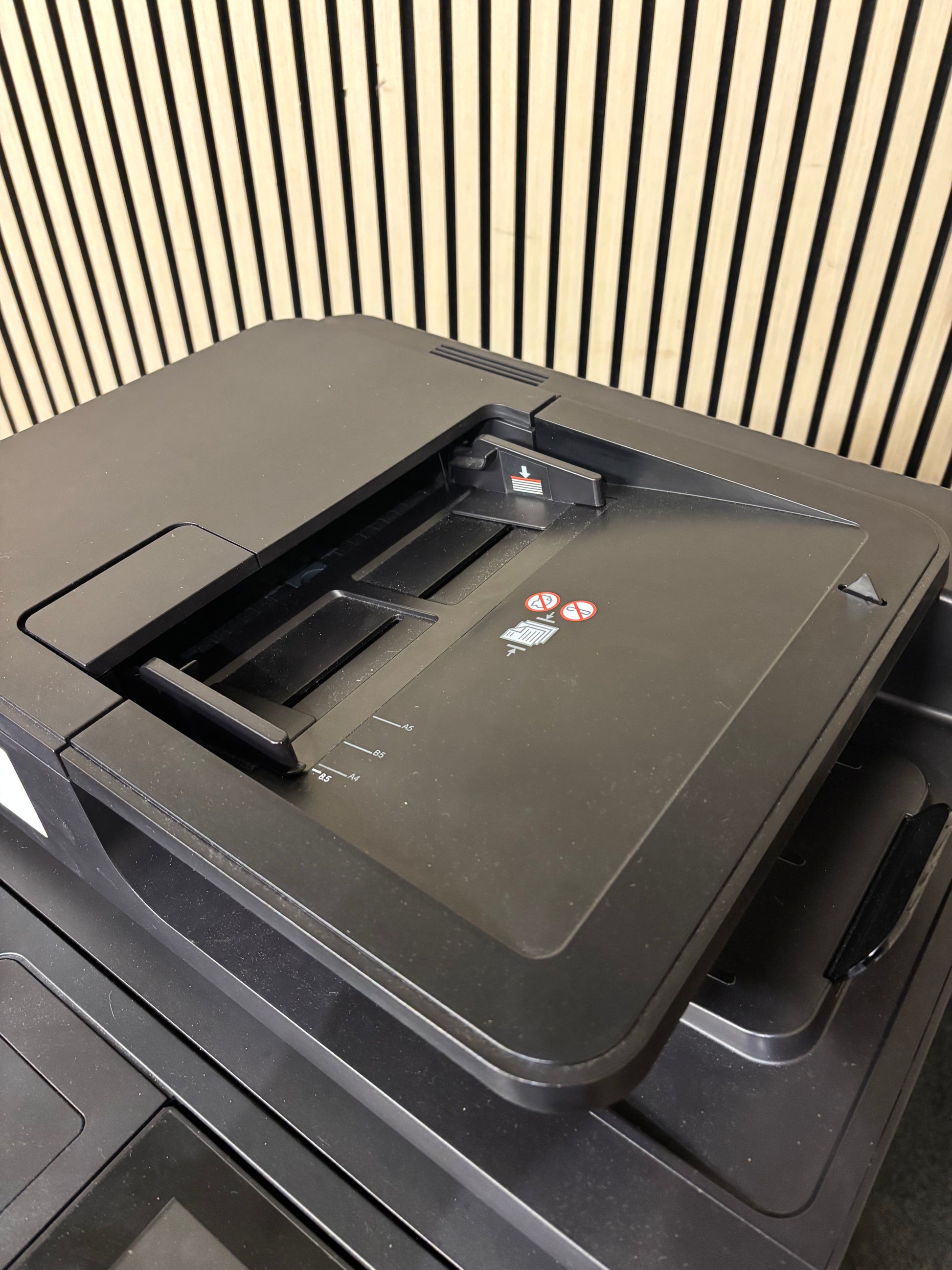 Black HP LaserJet Enterprise MFP M630 Printer