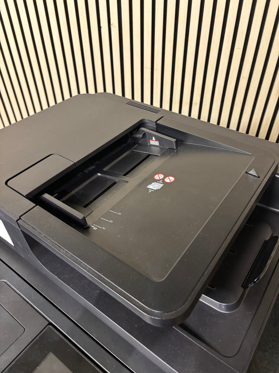 Black HP LaserJet Enterprise MFP M630 Printer