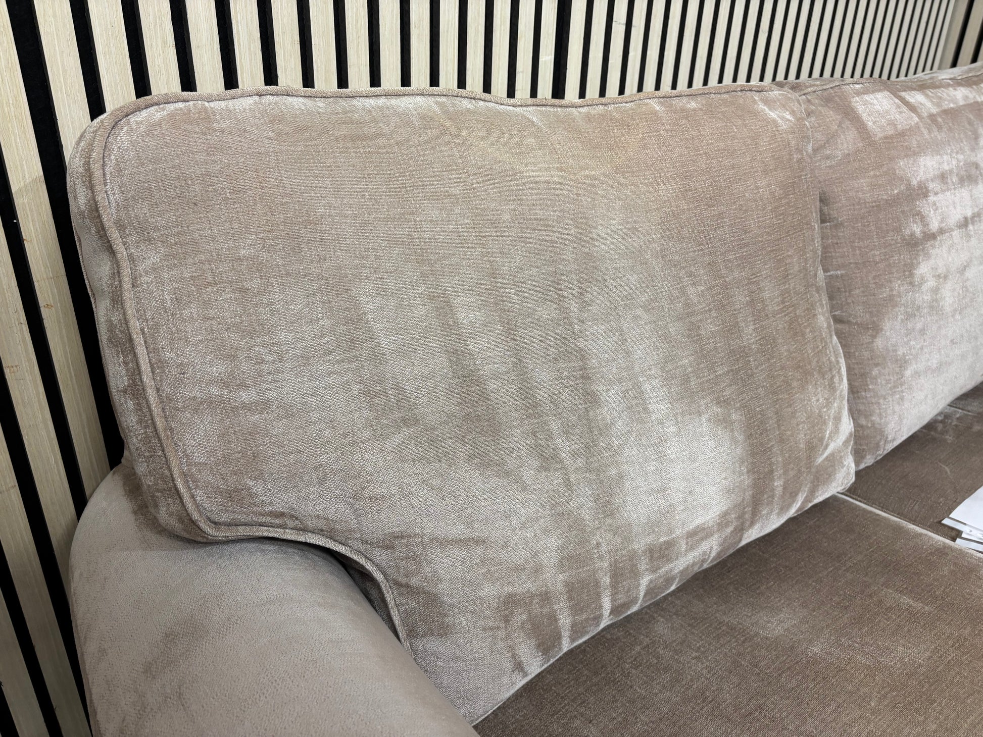 3+2 light brown fabric suite 43588