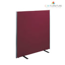 Floor standing fabric screen - Various finishes (1200mm Wide x 1800mm High)